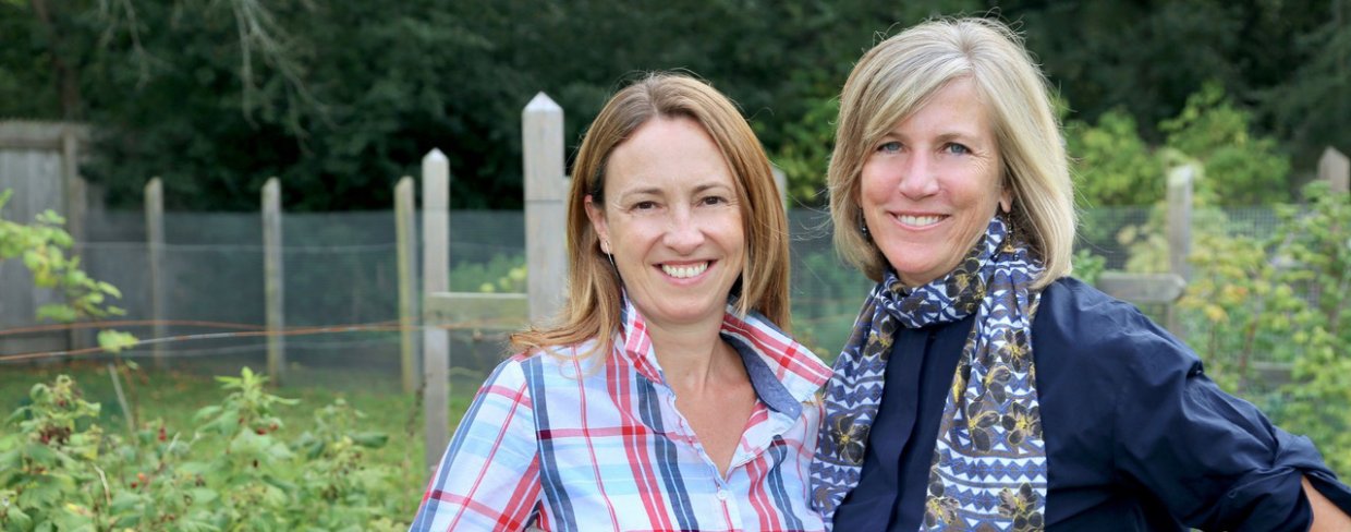 Jane McKay and Meg Barnhart, founders of Zen of Slow Cooking, a business solving an everyday problem