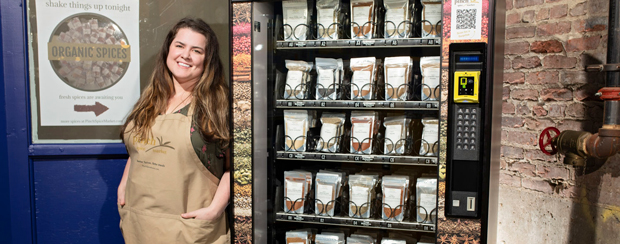 Meaghan Thomas, co-owner and president of Pinch Spice Market